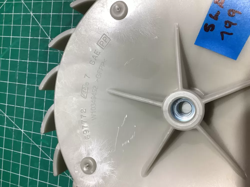 Whirlpool  Maytag W10349492  697772 Blower Wheel