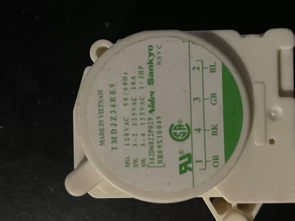 GE WR09X10049 Refrigerator Defrost Timer Control AZ35490 | Wm431
