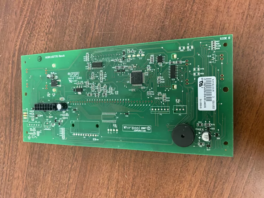 Whirlpool W10179147 Refrigerator Dispenser Control Board AZ41119 | BK1716