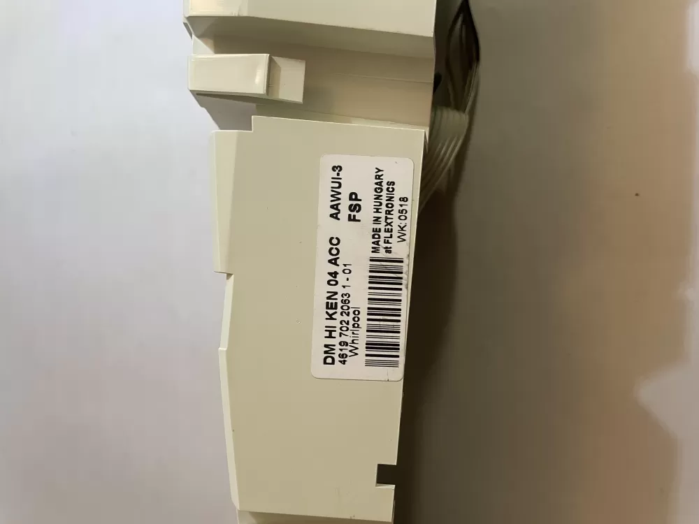 Whirlpool 1 01 10030  Panel Assembly Invid 0030 Control Board AZ148304 | KMV33