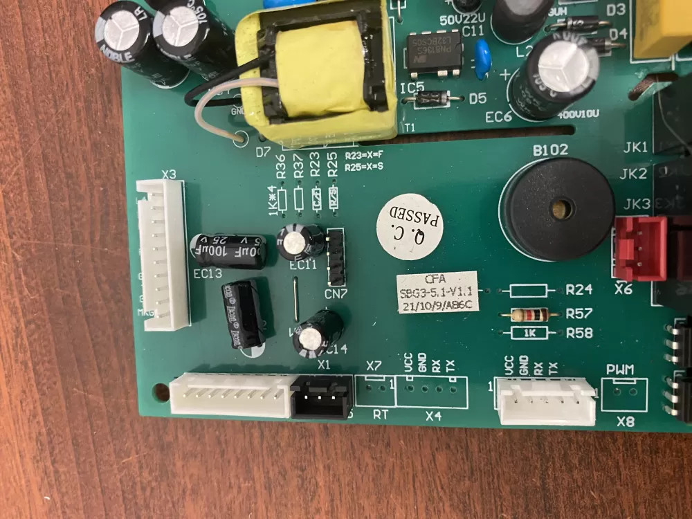 Zephyr 11010118 11010162 11010118 11010114  Control Board AZ47411 | BK582