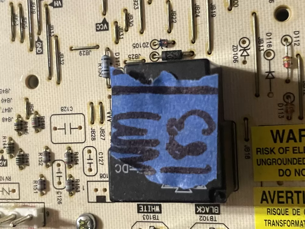 GE 212D1199G03 212D1201P001 WE4M388 Dryer Control Board AZ29303 | WM183