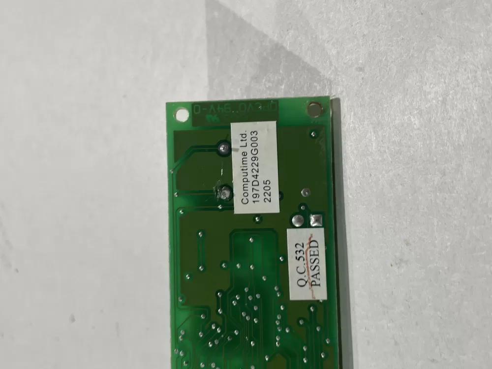 GE 197D4229G003 Refrigerator Control Board AZ179841 | Wm455