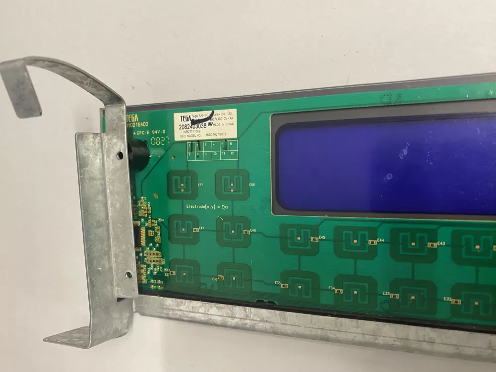 GE Range Oven Touch Panel WB27K10389 AZ225180 | BK748