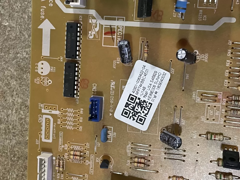 Daewoo 40301-0063422-04 Refrigerator Control Board AZ24704 | KM349