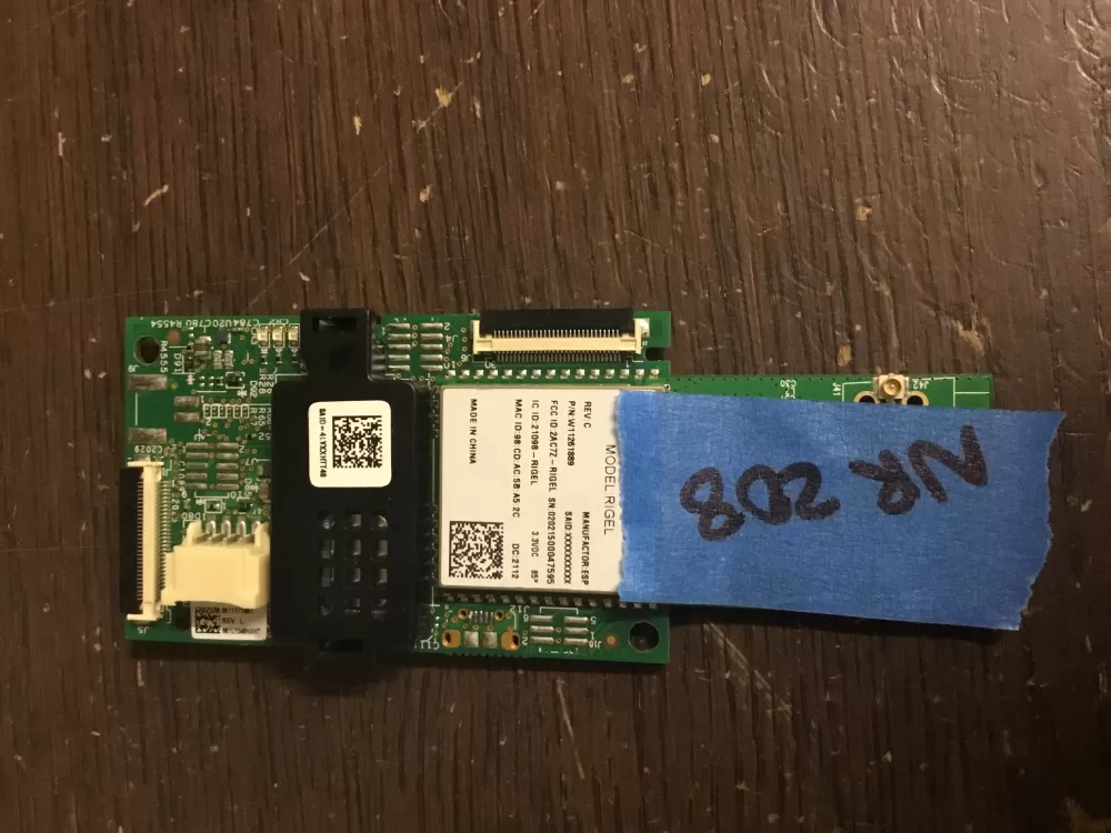 Whirlpool W11261889 Washer Or Dryer Bluetooth Control Board AZ16538 | NR208