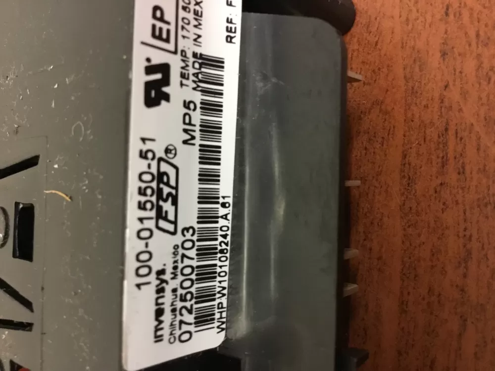 Whirlpool W10108240 072138764 100 01550 51 Range Control Board AZ31072 | NR1077