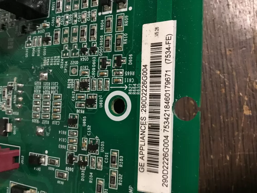 GE 290D2226G004 Washer Control Board AZ38953 | NR31