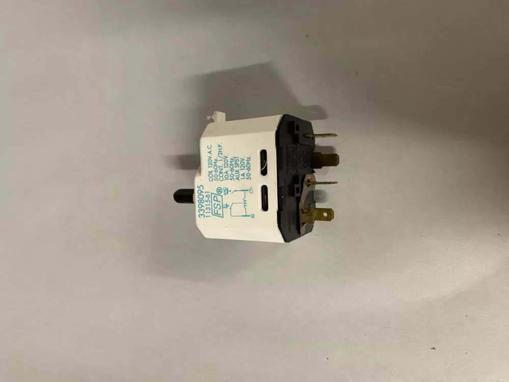 Admiral  Amana  Crosley  Estate  Inglis  Kenmore  Magic Chef  Maytag  Roper  Whirlpool 3398095 WP3398095  AP6008358  3398095  527427  PS11741493 Dryer Crosley Inglis Start Switch