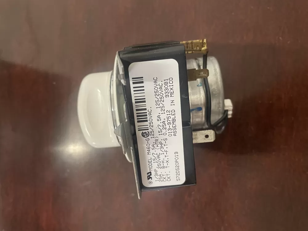 GE 572D520P019 WE4M189 Dryer Timer