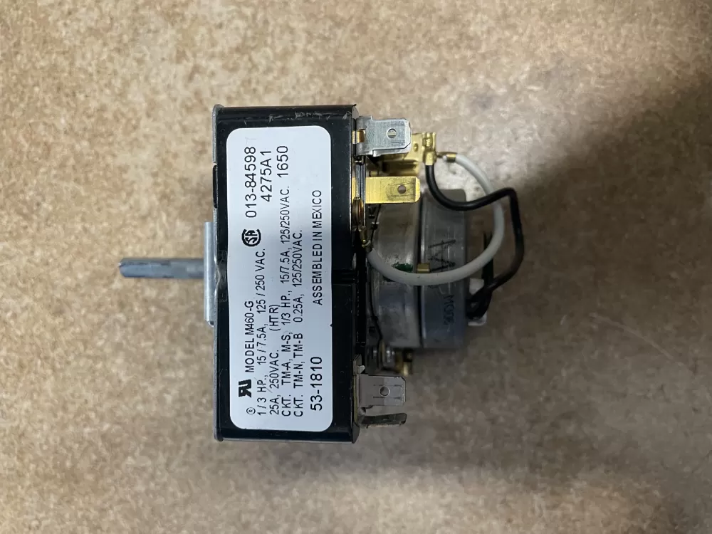 Maytag  Admiral  Norge AP6009645 53-1810 WP53-1810 PS11742813 Dryer Timer