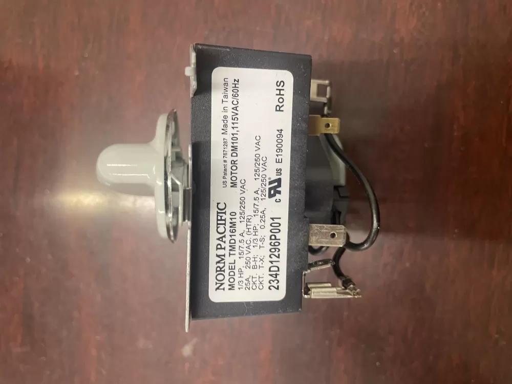 GE TMD16M10 234D1296P001 Dryer Timer