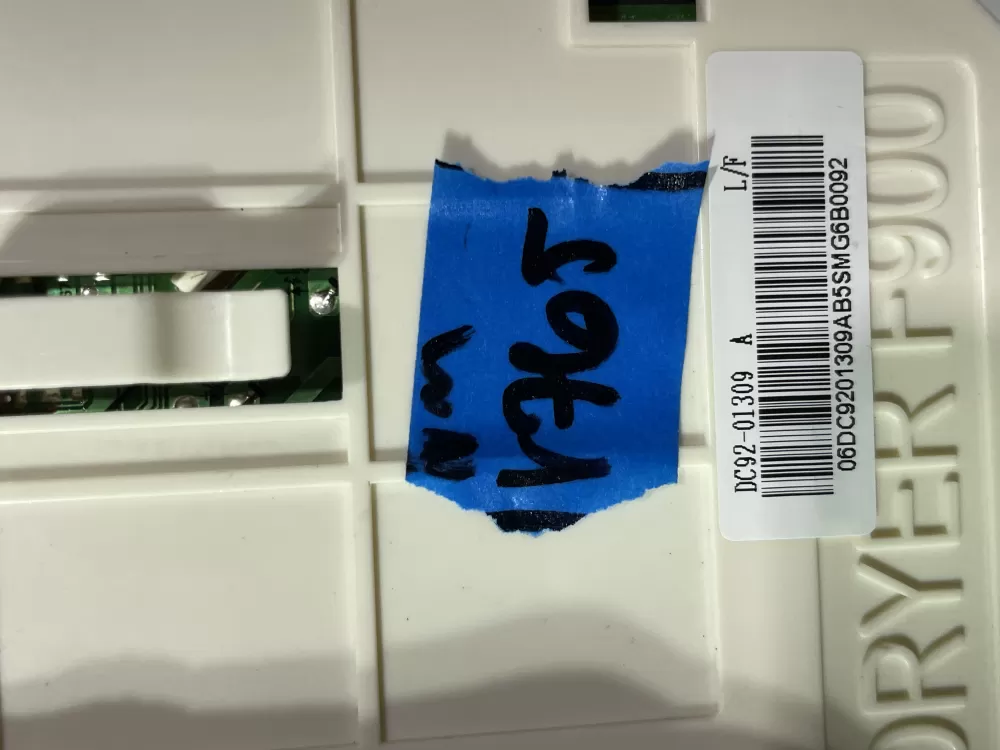 Samsung DC92 01309F DC92 01309A PS8763906 Dryer Control AZ147703 | Wmv765