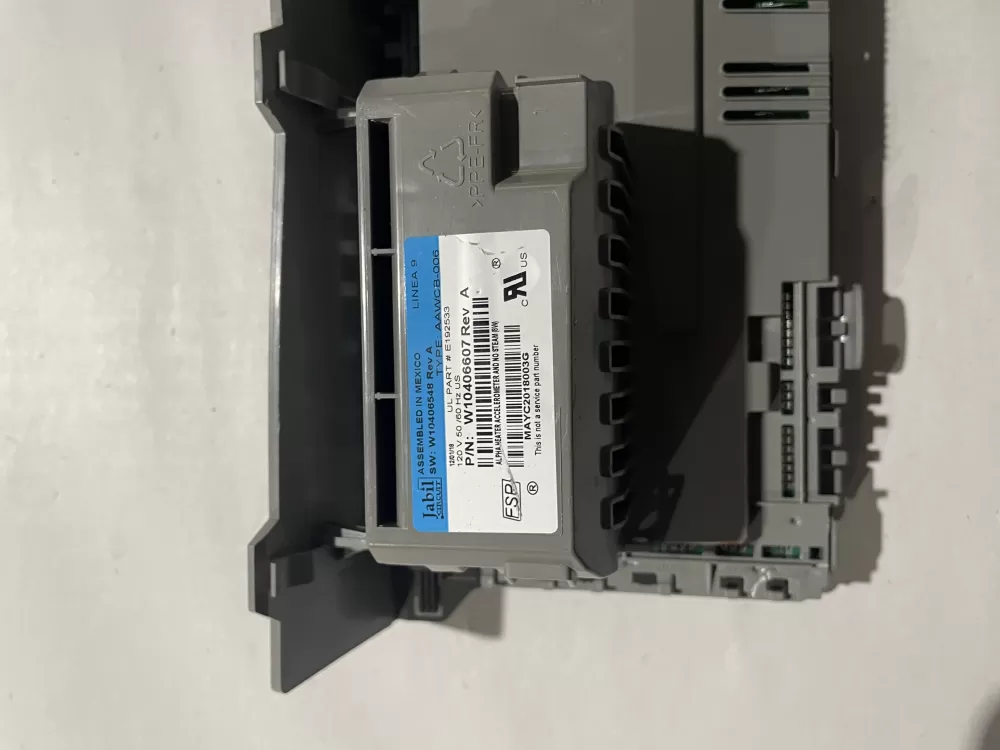 Whirlpool W10406607 Washer Control Board AZ193985 | KMV687
