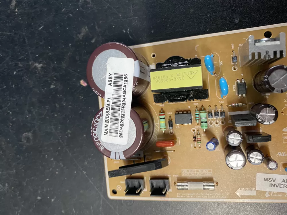 Samsung DA92-00215R Refrigerator Inverter Control Board AZ17432 | BK832