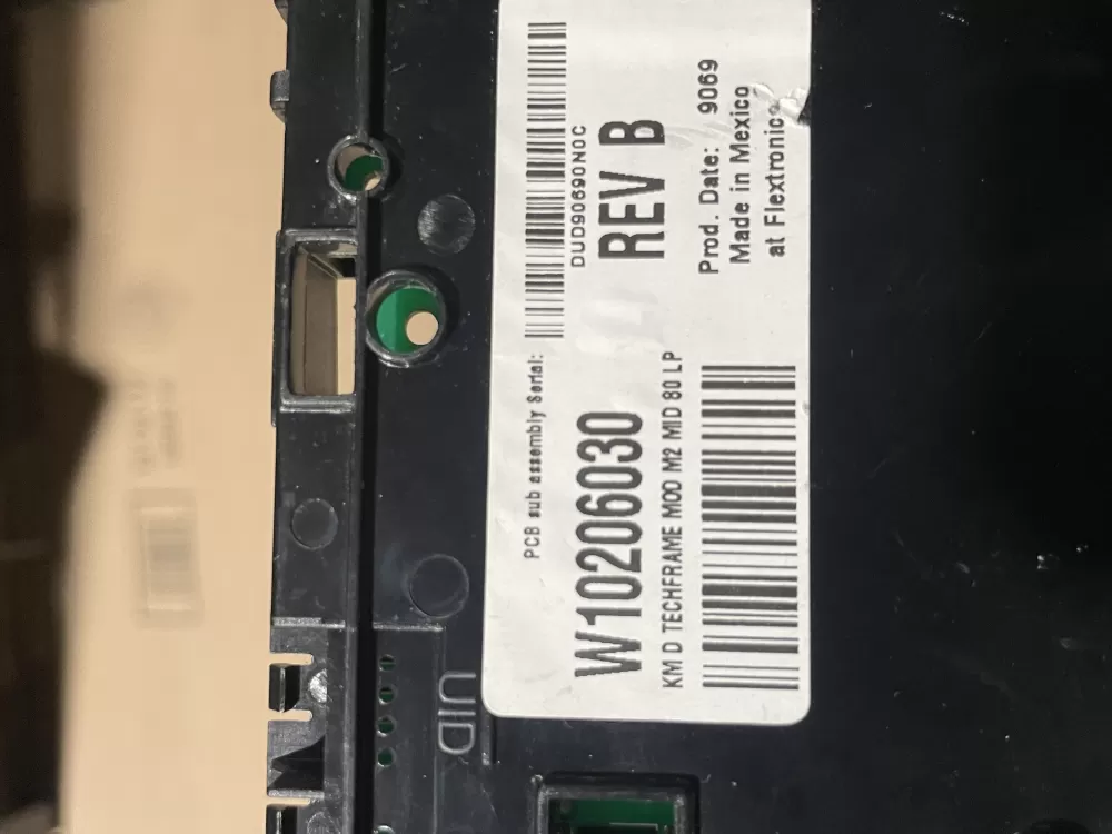 Whirlpool W10206030 AP4568396 Dryer Interface Control Board  AZ88675 | Wmv204