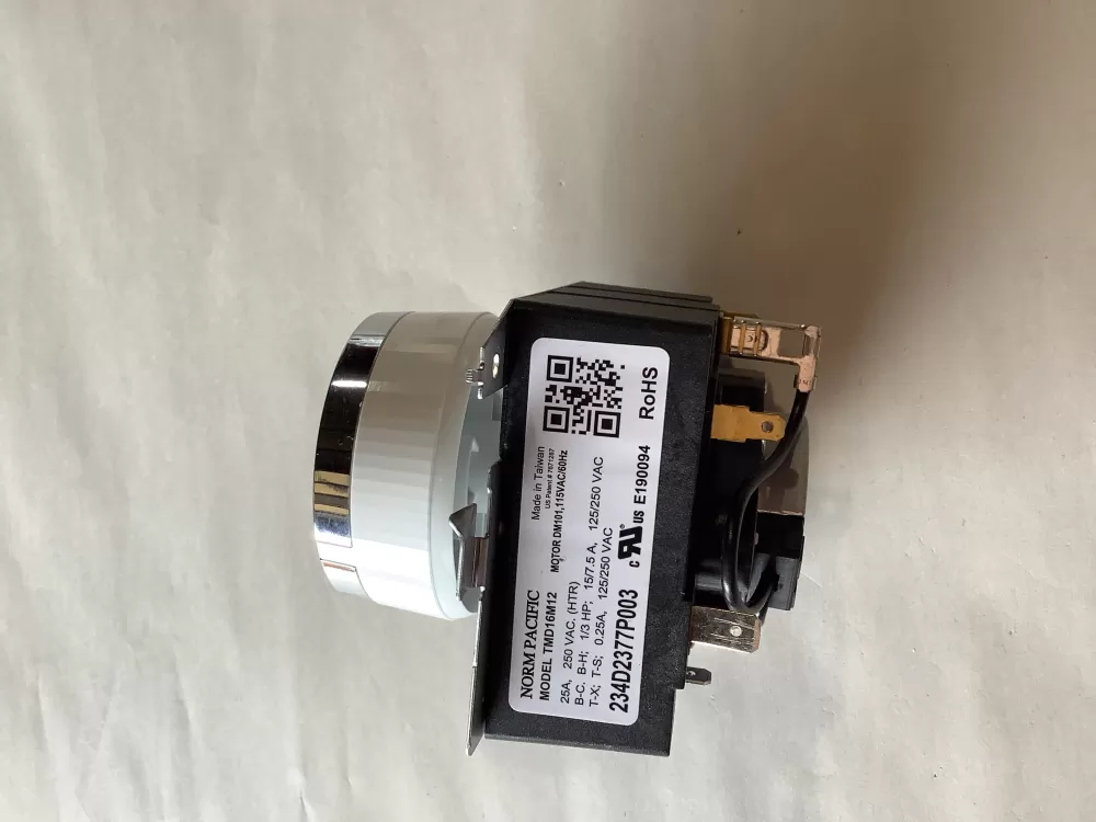GE TMD16M12 234D2377P003 Dryer Timer AZ143211 | ZC2409