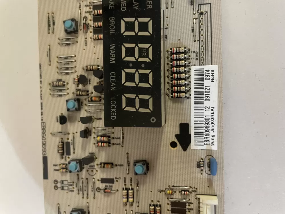 LG EBR60969301 AP5293651 1555327 AH3533966 Range Control Board AZ122901 | KM212