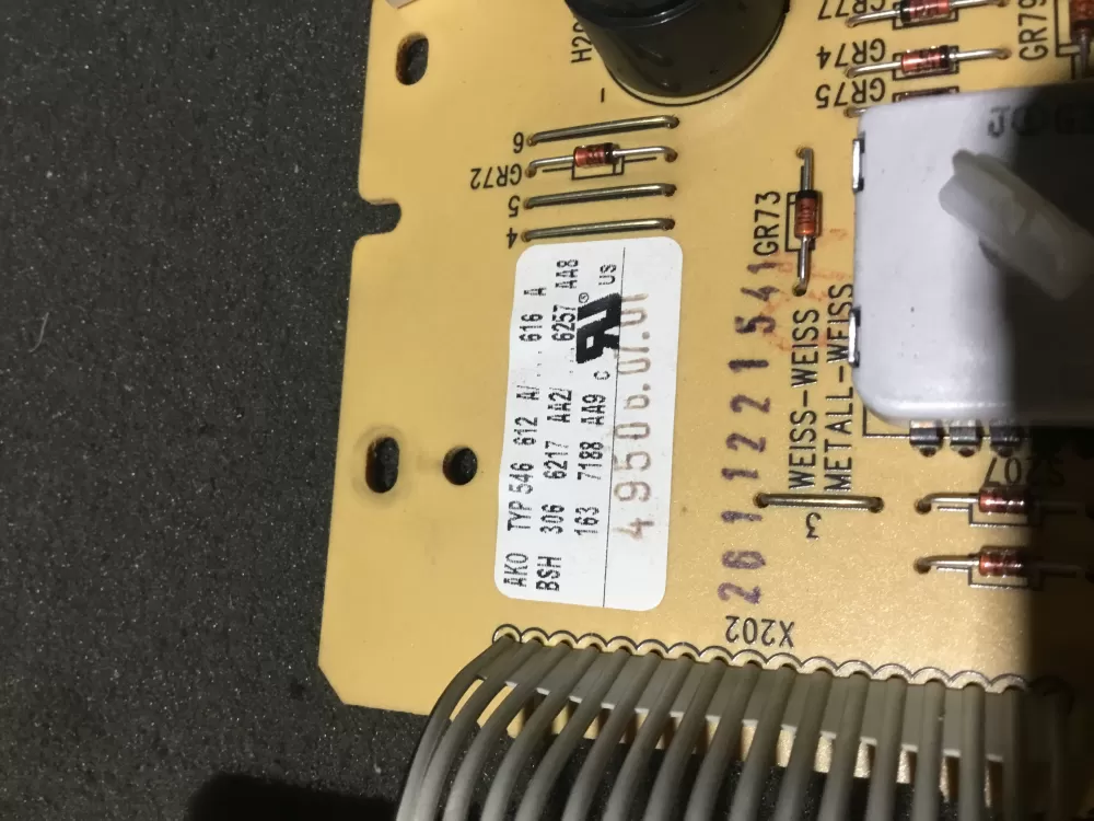 Bosch 3066217aa2 Dryer Washer Control Board AZ106756 | NR431