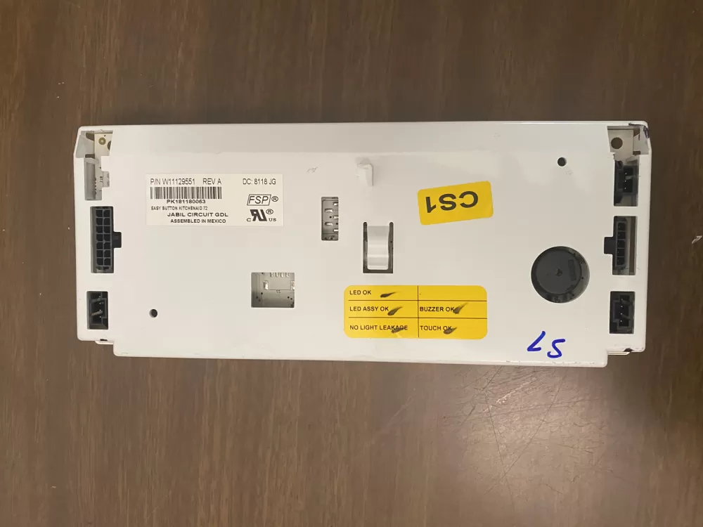 Whirlpool W11129551 Refrigerator Dispenser Control Board AZ88689 | BK1474