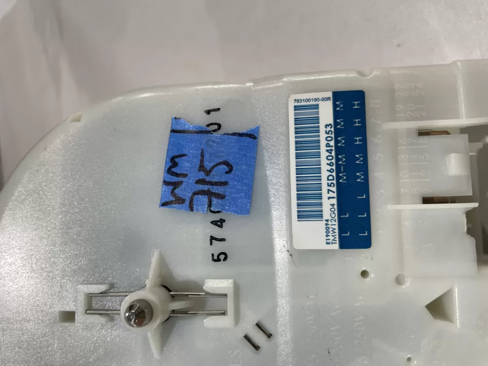 GE WH12X10527 175D6604P053 Washer Timer AZ149328 | Wm715