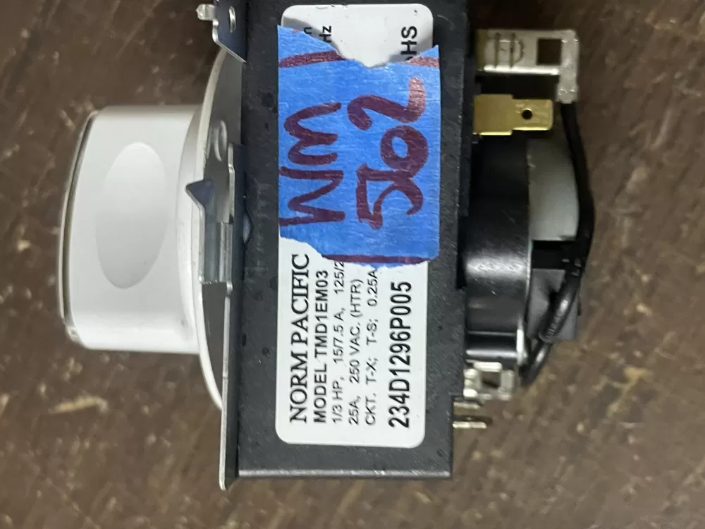 Hotpoint General Electric WE4M364 WE4M533 PS8690648 Dryer Timer AZ47597 | Wm562