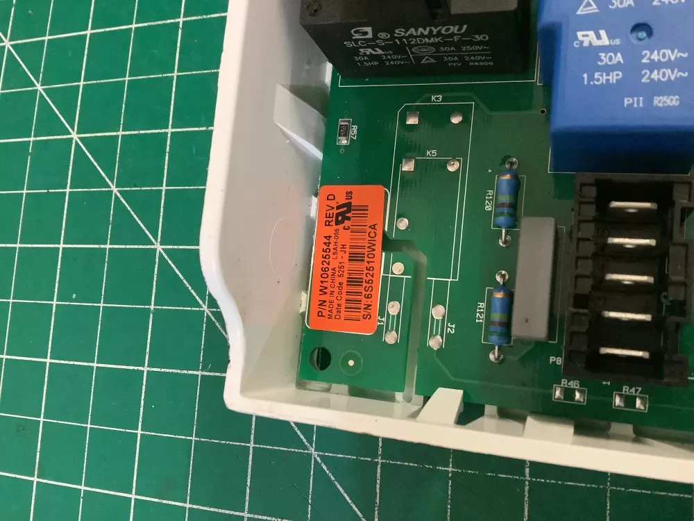 Whirlpool W10853088 W10625544 Dryer Main Control Board AZ196461 | NR307