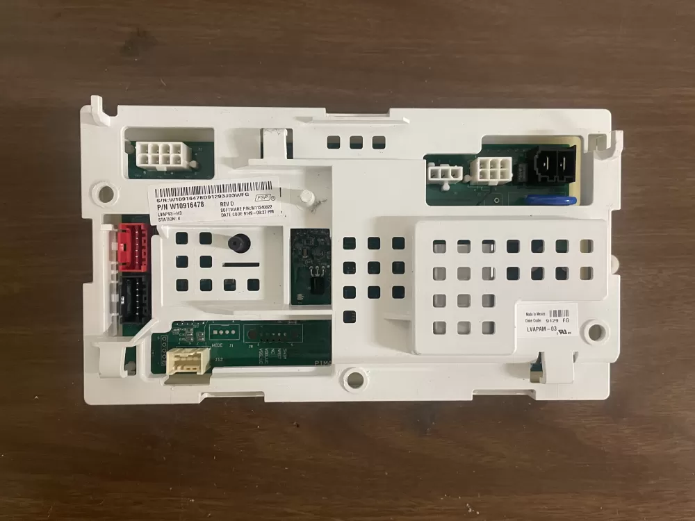 Whirlpool AP6261032 W10803586 W10841364 W10865064 W10915785 W10916478 W11116590 PS12114296 Washer Control Board