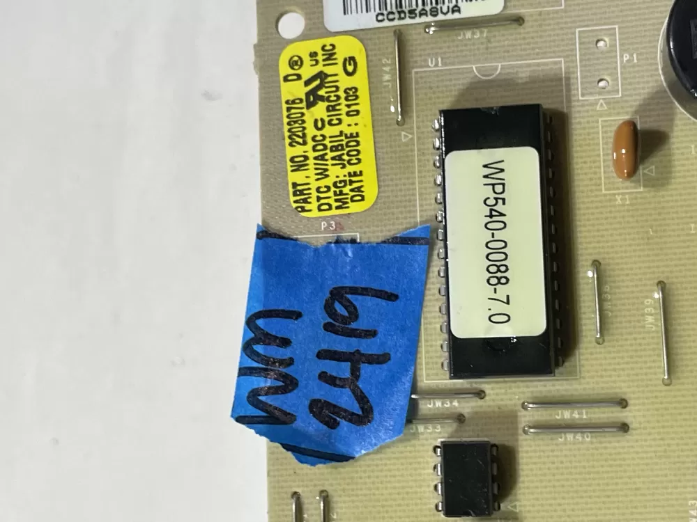 Whirlpool / Maytag 2203076 Refrigerator Control Board AZ143936 | Wm2419
