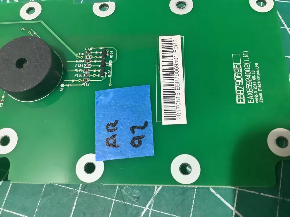 LG EBR79069501 Refrigerator Control Board AZ187897 | AR92