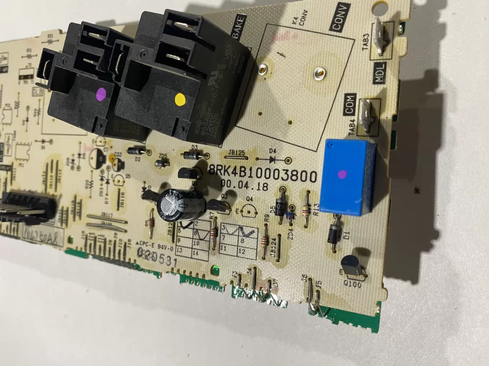 GE OVEN RANGE CONTROL BOARD 8RK4B10003800 AZ143483 | BK2412
