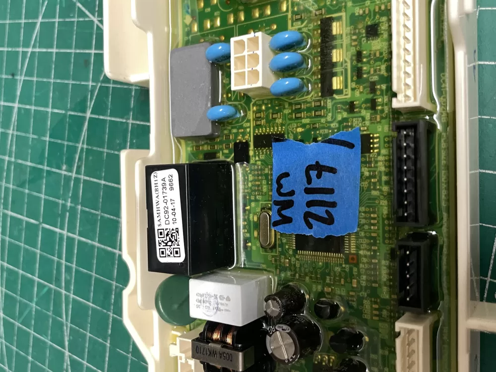 Samsung DC92 01739A Washer Control Board AZ210400 | Wm2117
