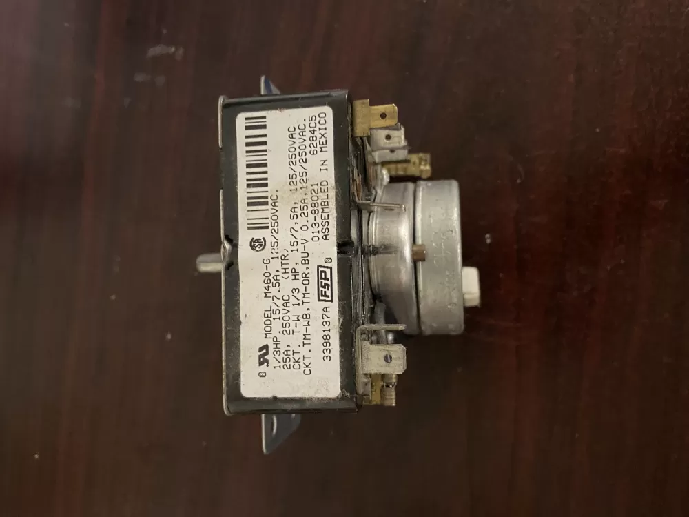 Whirlpool  Roper  Estate AP6009023 3398137 3406704 3976574 WP3976574 PS11742165 Dryer Timer