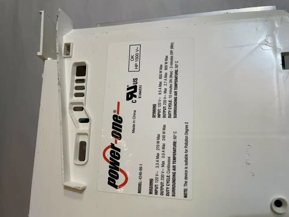 Frigidaire  Kenmore  Electrolux  White Westinghouse 5304504863  AP6025819  134409905  4452243  PS11758142  S134409904  S134409905  4246991  4246-99-100  01620880 Washer Control Board