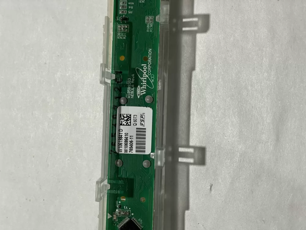 Whirlpool Maytag W10619841 Dishwasher Control Board Panel AZ186975 | KM2589