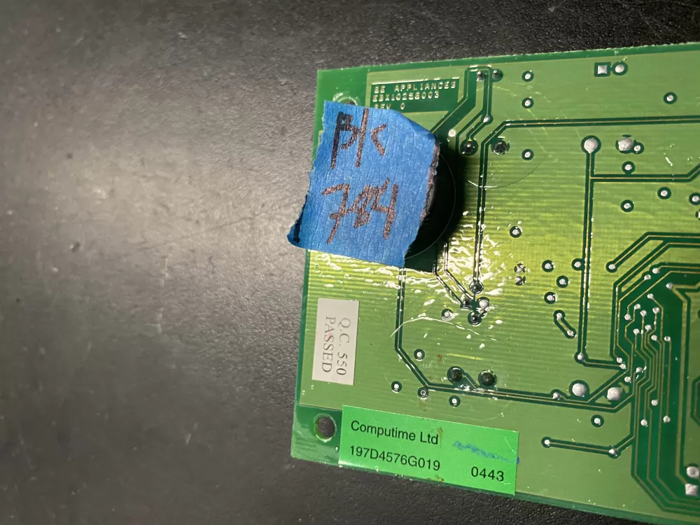 GE 197D4576G019 Refrigerator Control Board AZ23311 | BK784