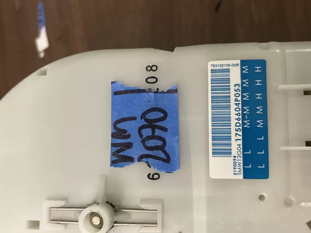 GE WH12X10527 175D6604P053 Washer Timer AZ99982 | Wm2070