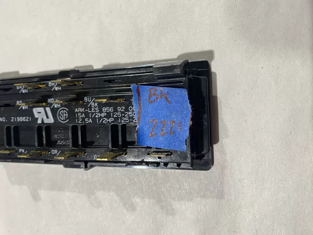 Whirlpool Maytag 2198621 Refrigerator Control Board Dispenser AZ120839 | BK2221