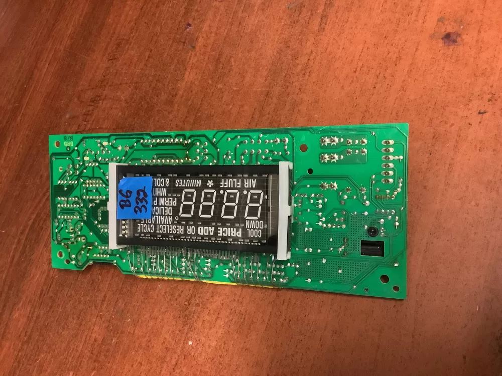 Maytag Dryer Display Control Board LCD UI AZ225077 | BG332