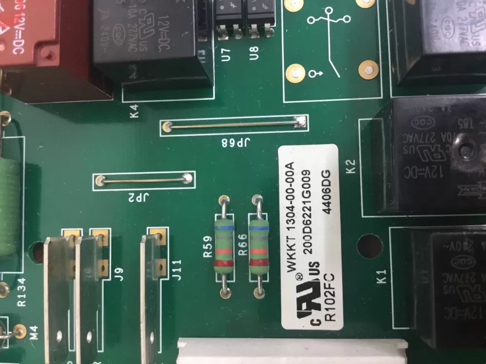 GE 200D6221G009 EBX1110P003 Refrigerator Control Board AZ32826 | NR161