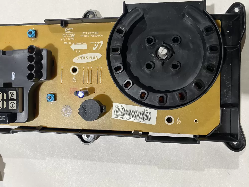 Samsung DC94 03164A 03167A Washer Control Board AZ125683 | BKV723