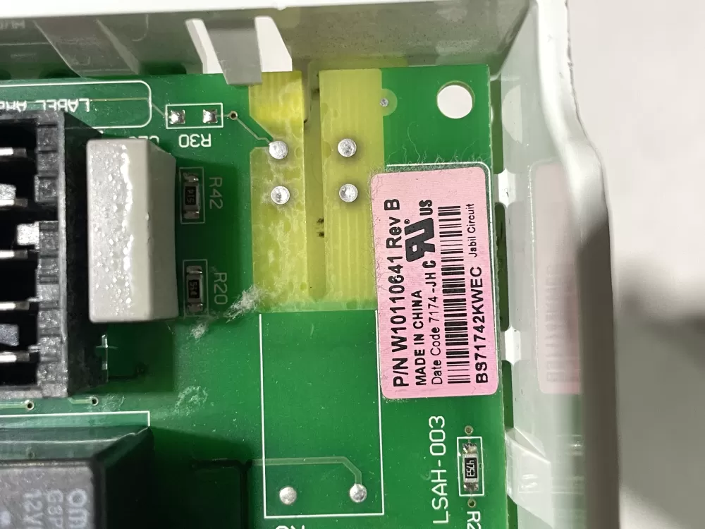 Whirlpool Kenmore AP6015062 W10110641 Dryer Control Board AZ153408 | Wm2499