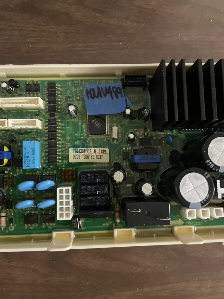 Samsung DC92-00618E Washer Control Board AZ82630 | KMV489