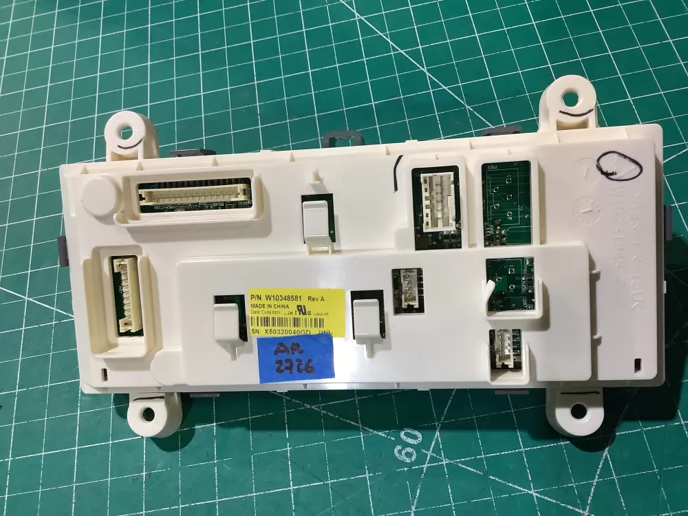 Maytag Whirlpool W10444957 W10348581 Dryer Control Board AZ232350 | AR2726