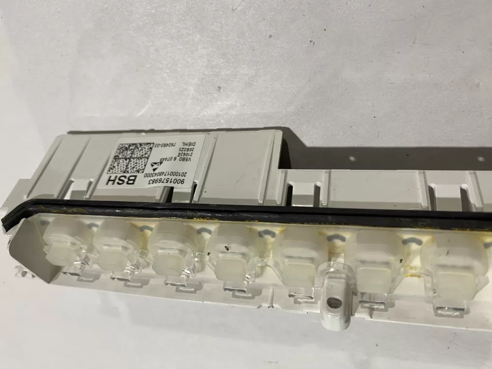 Bosch 9001576983 Dishwasher Control Panel AZ161936 | BK262