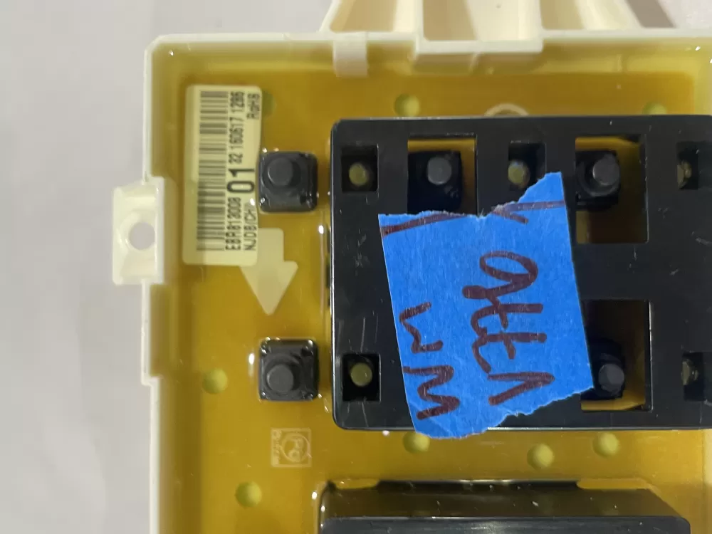 LG AGF76283903 EBR81300801 Ebr80321807 Washer Control Board AZ160215 | Wmv776