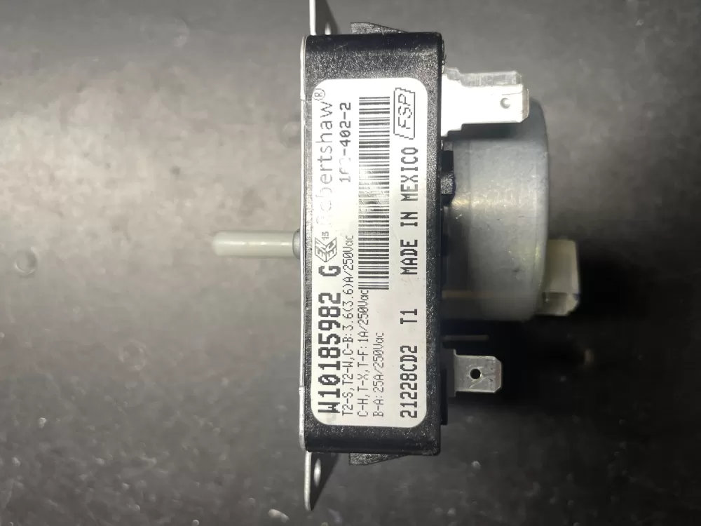 Whirlpool Maytag W10185982 Kenmore WPW10185982VP Dryer Timer AZ36132 | Wm374