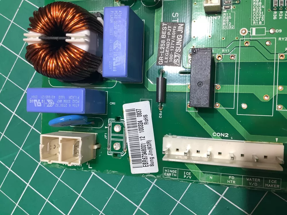 LG EBR67348001 Refrigerator Control Board AZ151418 | AR1663