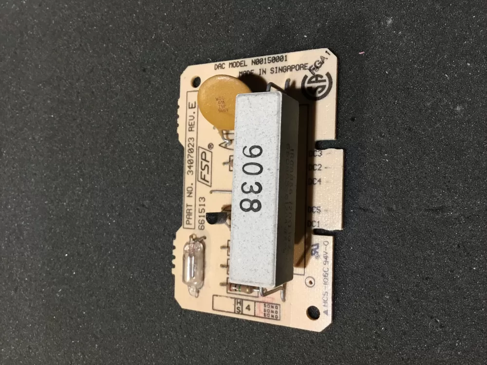 Kenmore  Whirlpool 3398084  AP3097570  2072  3398084R  3407021  3407023  60134  60150  60216  61236  661513  AH345727  EA345727  PS345727 Dryer Control Board