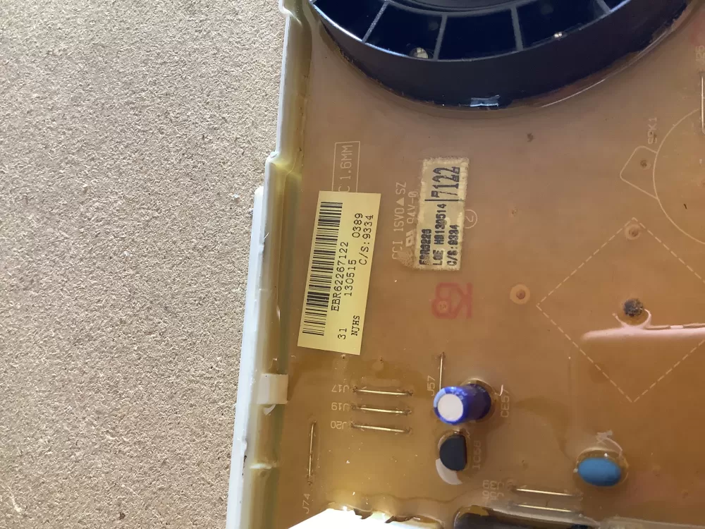 LG EBR62267117 EBR62267122 PS7792454 Washer Control Board AZ169177 | NRV4